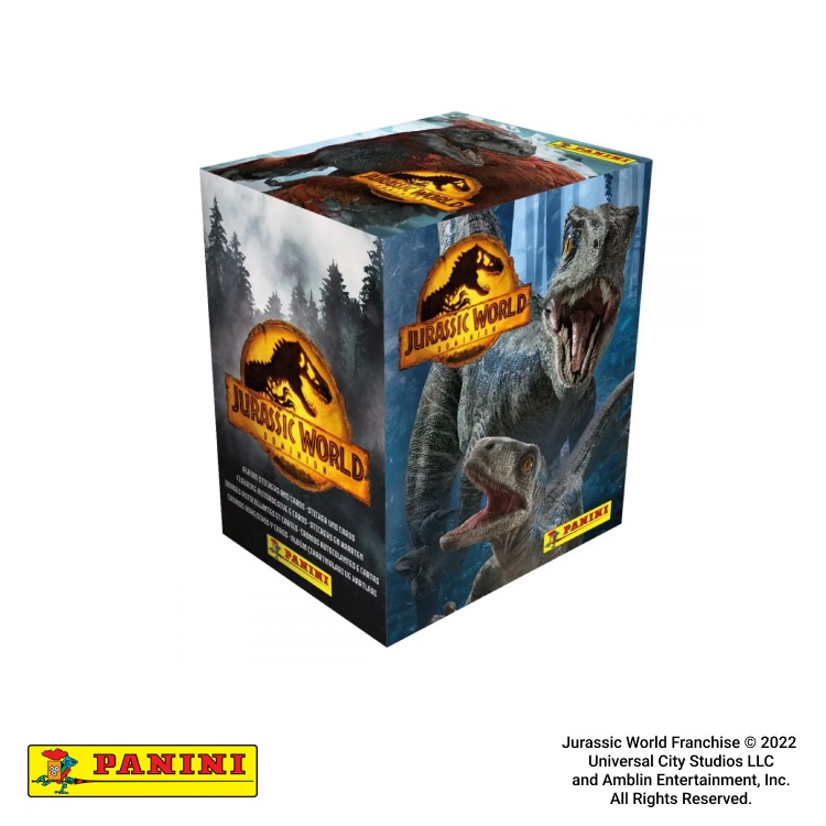 Panini Jurassic World Dominion Sticker Box (36 packs) | Shopee Philippines