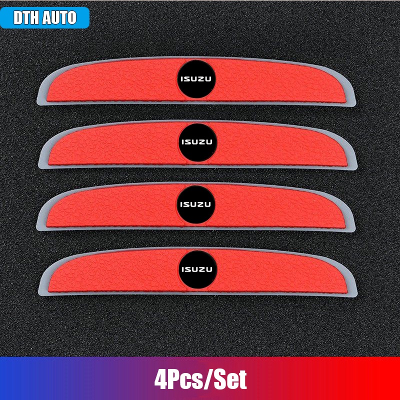 4Pcs ISUZU Car Door Edge Protector Strip Anti-Collision Sticker For ...