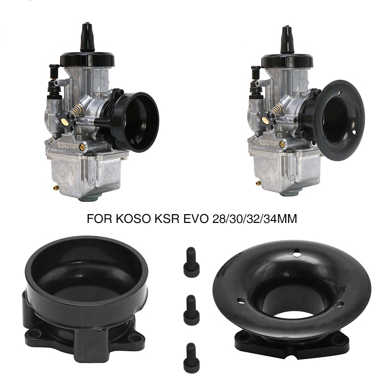 Motorcycle Carburetor Air Interface Funnel Carburador Universal Port