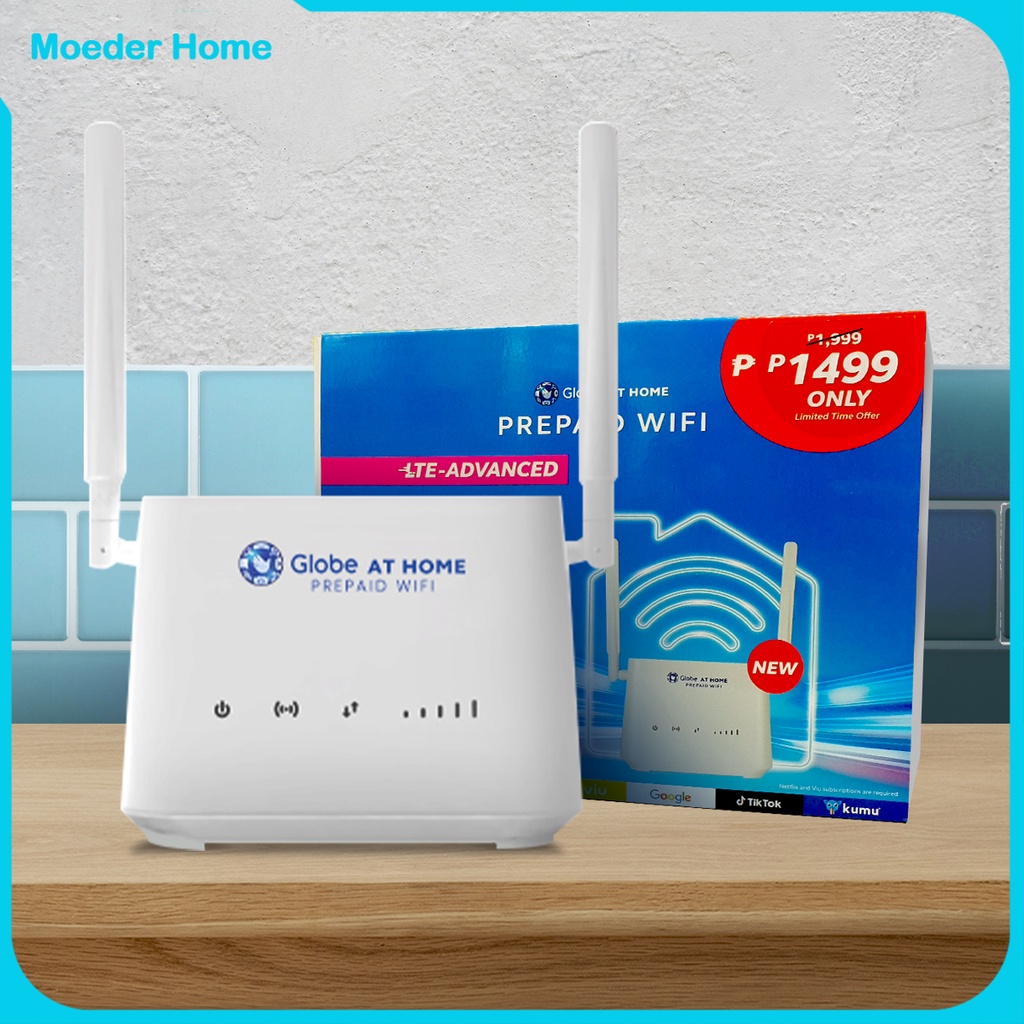 Globe At Home Prepaid WiFi - LTE Advanced | Shopee Philippines