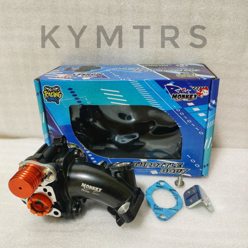 RACING MONKEY THROTTLE BODY AEROX/NMAX V2 34mm Shopee Philippines