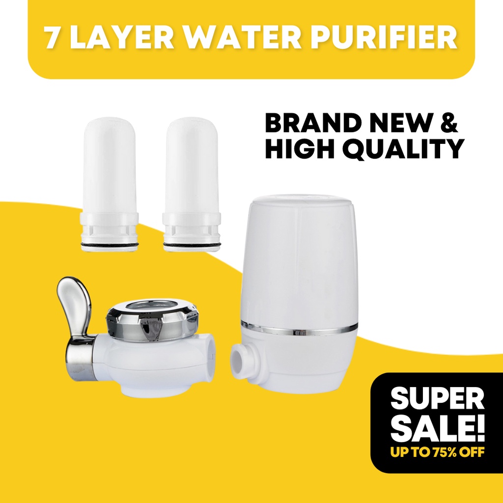 Original ZooSen 7 Layer Faucet Water Purifier for Drinking water 7