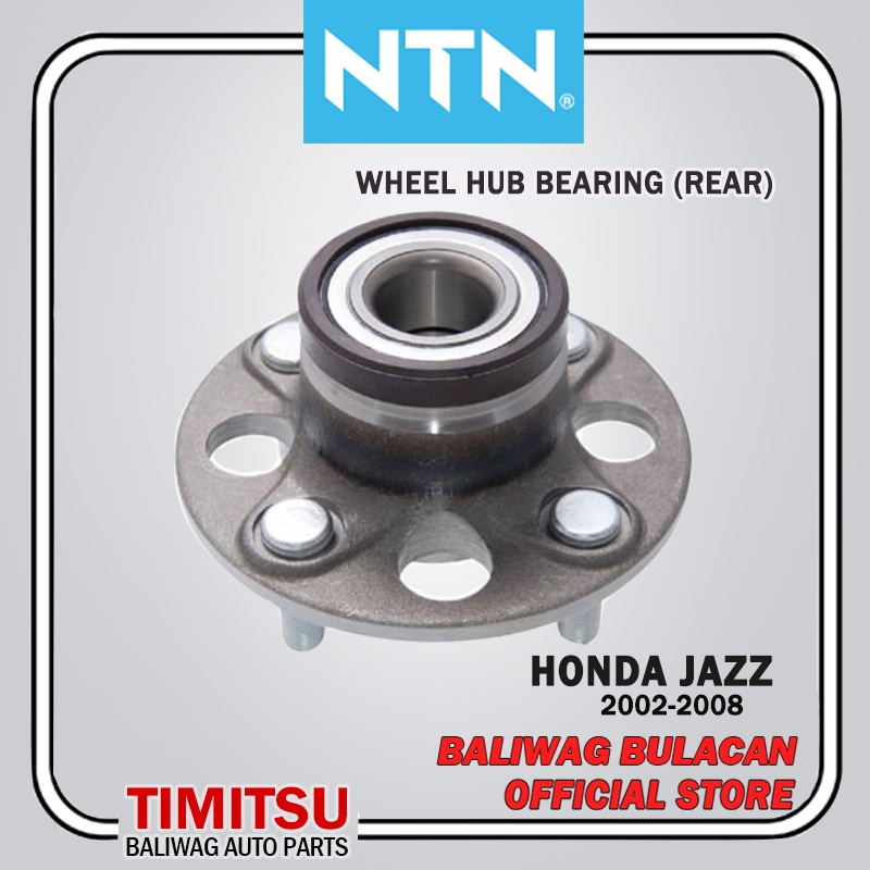 WHEEL HUB BEARING REAR HONDA JAZZ 2002-2008 PART NO. HUB294-7 | Shopee ...