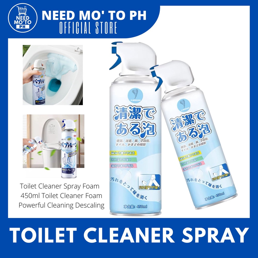 Original Toilet Cleaner Spray Foam 450ml Toilet Cleaner Foam Powerful