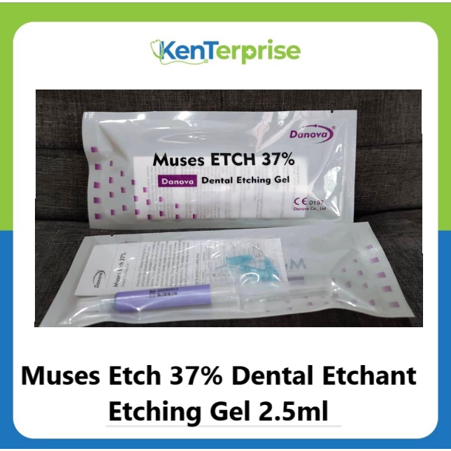 Dental Muses Etch 37 Dental Etchant Etching Gel 2.5ml Shopee Philippines