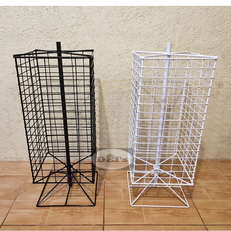 Multifunctional Revolving Square Rack | Rotating Display Stand | Shopee ...