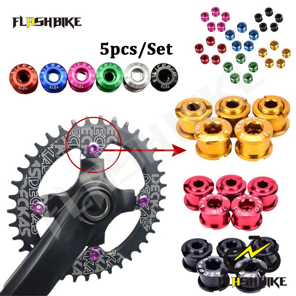 Bike Chainring Screws Monoplate CNC Chainwheel Bolt for MTB Road Fixed