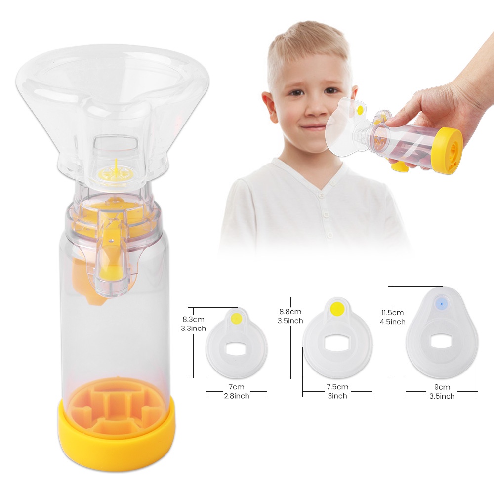 Children MDI Asthma Aerochamber Spacer Kids Adult Inhaler Spacer Device
