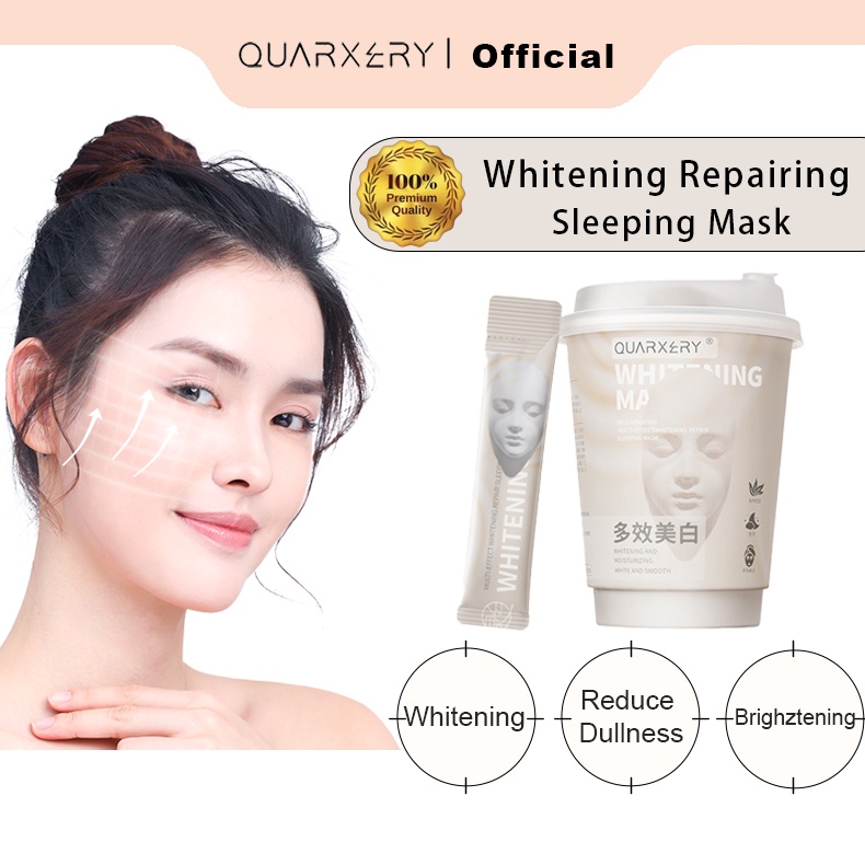 【Official Original】QUARXERY Collagen Whitening Repairing Sleeping Mask