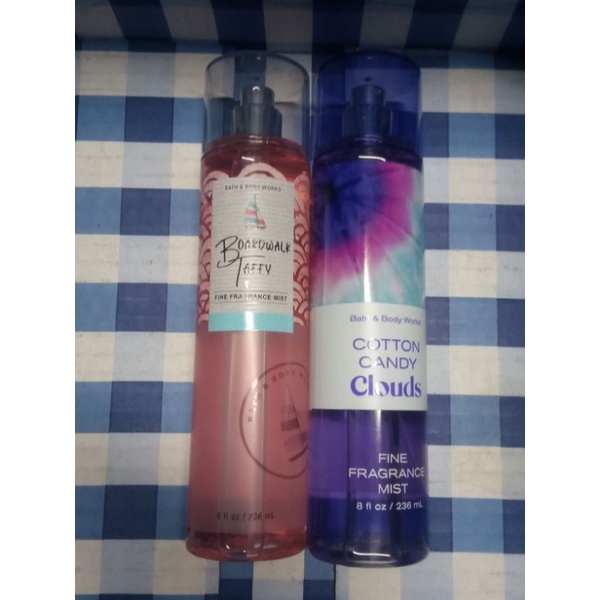 Boardwalk Taffy / Cotton Candy Clouds Bath & Body Works RARE