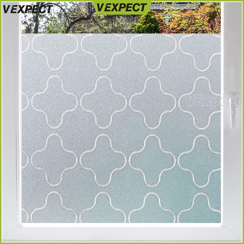 Privacy Window Film Sticker, Frosted Opaque Window Door Glass Sticker