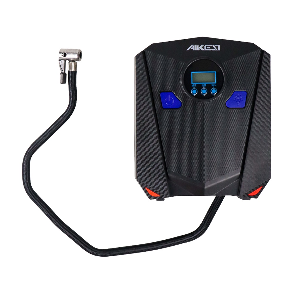 Overview of AIKESI Inflator Car Tire Air Compressor Pump with Tool Set