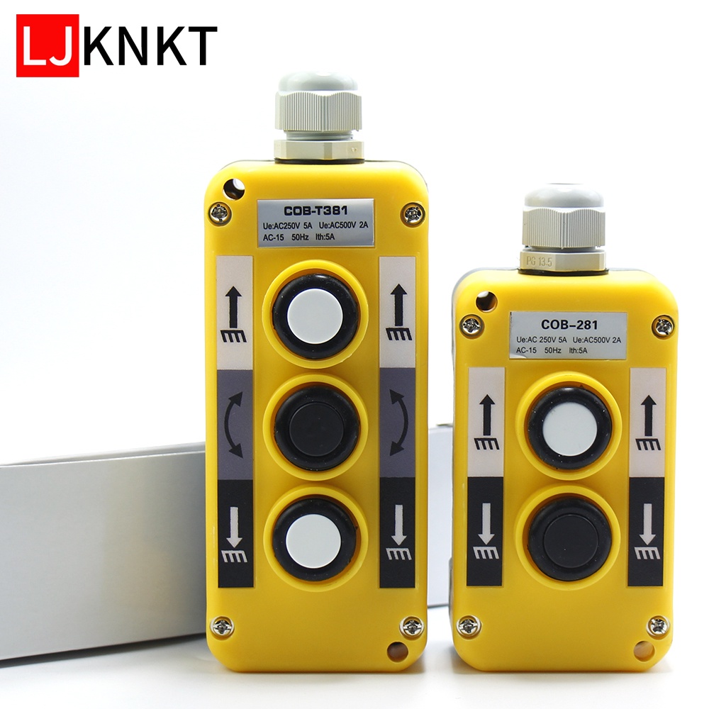 Industrial Remote Control Push Button Switch Crane Truck Controller