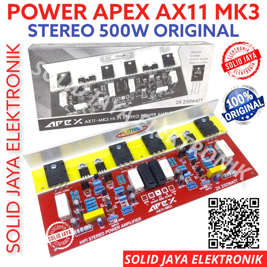 Apex Ax Mk W Mk Stereo Power Amplifier Kit Hifi Stereo Power Amplifier W Ax Ax