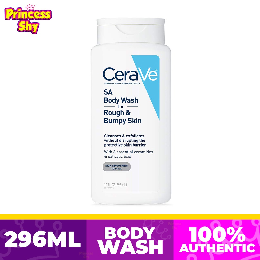 CeraVe SA Body Wash for Rough and Bumpy Skin with Salicylic Acid 10 fl
