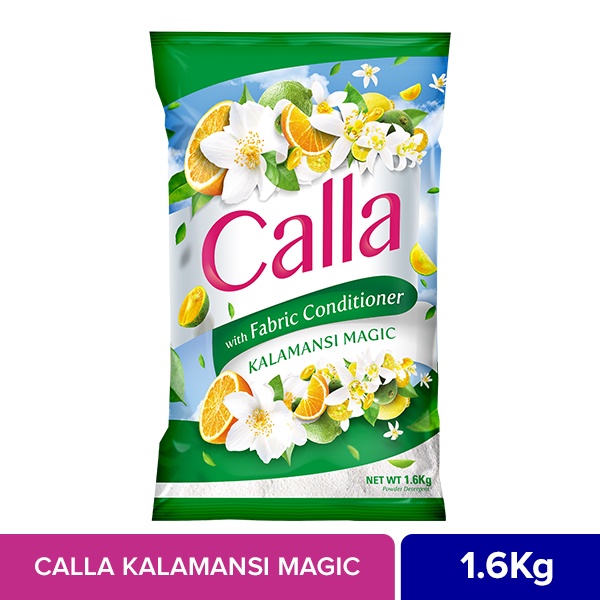 Calla Laundry Detergent Powder Kalamansi Magic 1.6Kg | Shopee Philippines