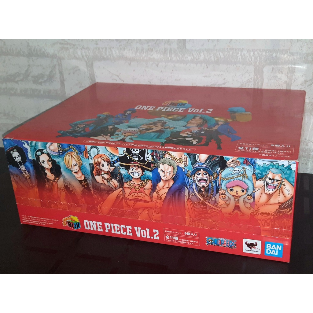 One Piece Tamashii Box Vol. 2 by Bandai (Luffy, Zoro, Nami, Usopp