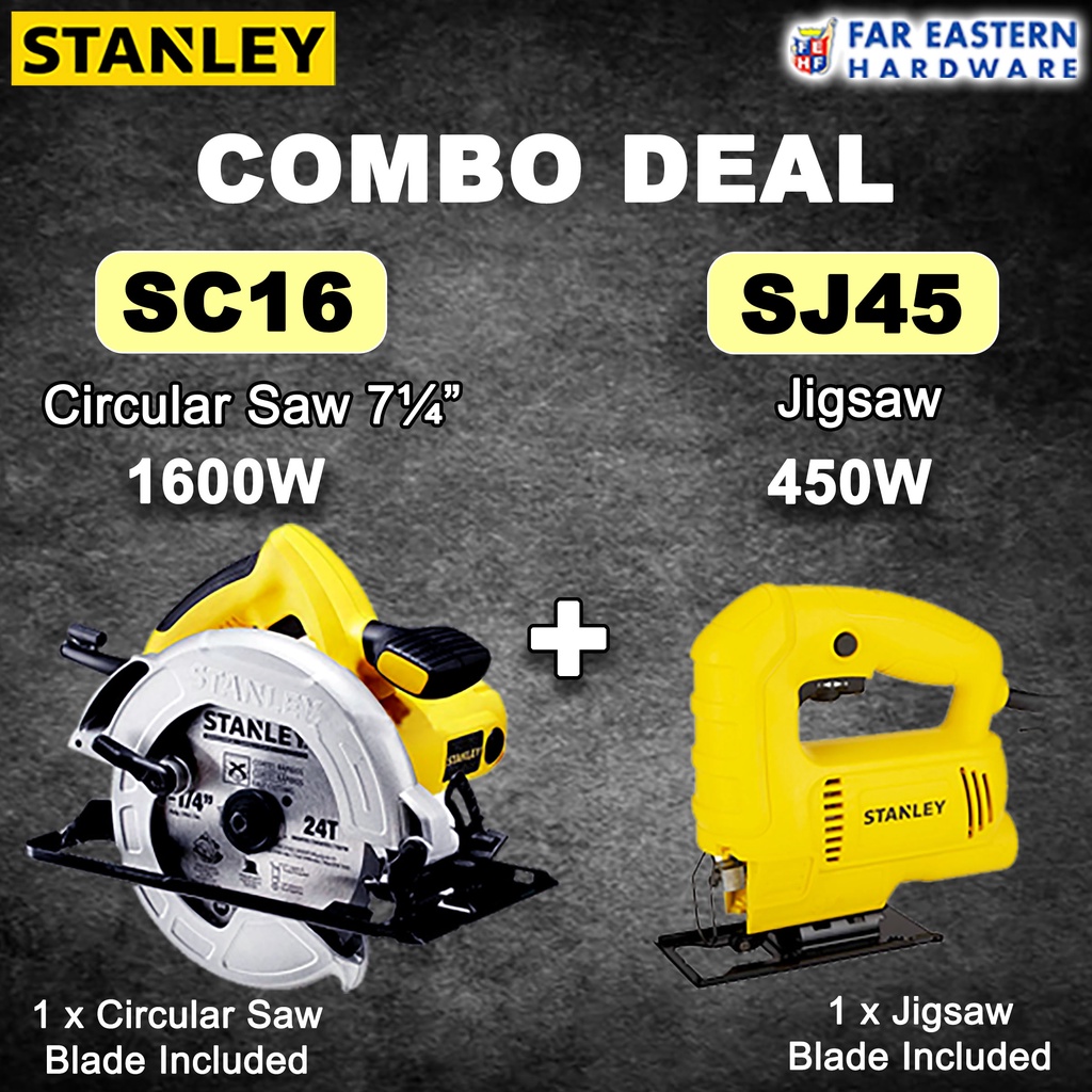 Circular saw best sale jigsaw combo