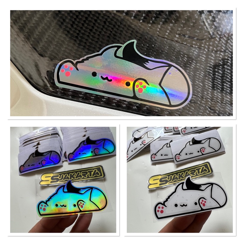 BONGO STICKERS, STACKED PAINT CUTTING | Shopee Philippines