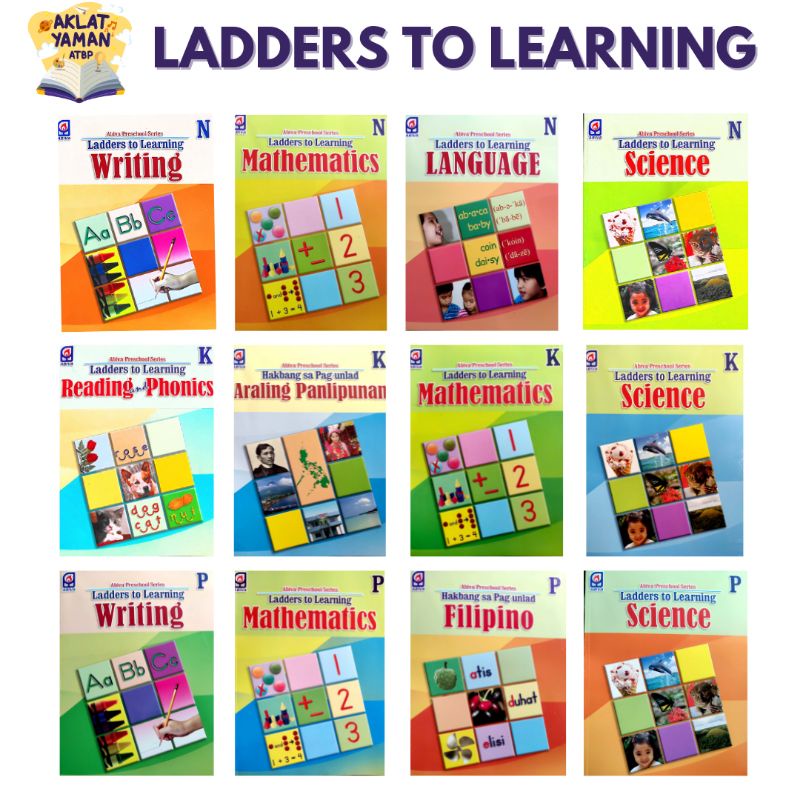 Ladders to Learning Workbooks (Nursery, Kinder, Preschool Level