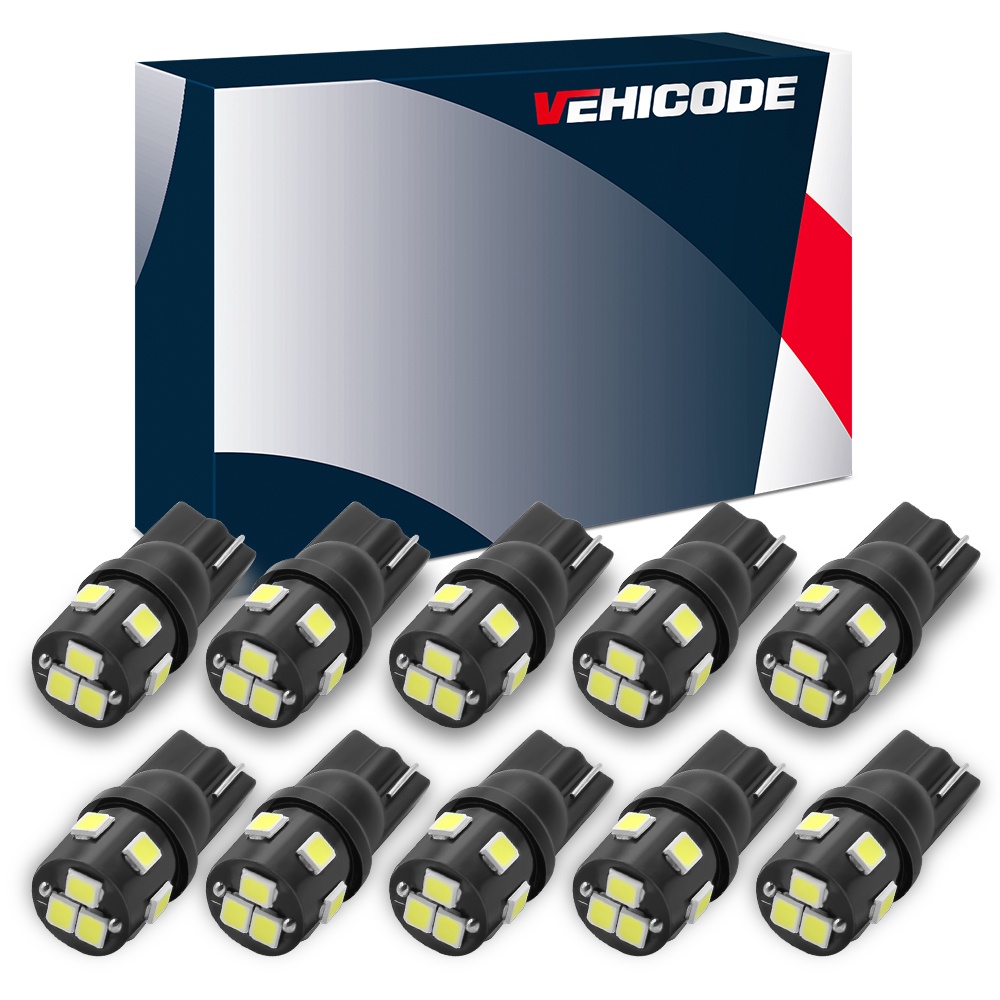 vehicode-t10-w5w-led-bulb-12v-signal-park-light-super-bright-white-ice