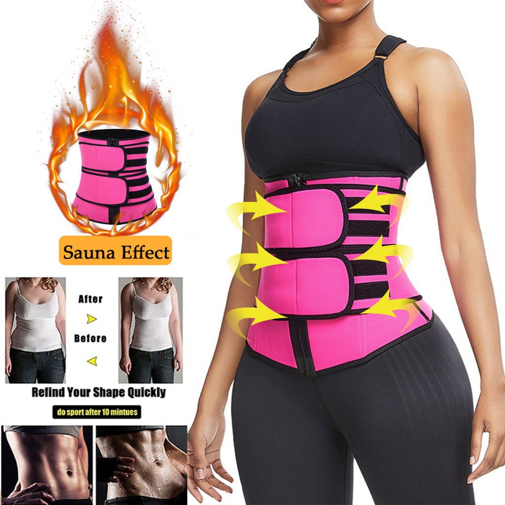 Wellday Women Fashion Waist Trainer Corset Slimming Trimmer Belt Weight  Loss Girdle Waist Shaper Slimmer