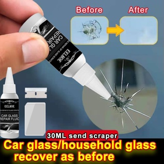 2pcs Car Automotive Glass Nano Solution Fluid Glass Repair Fluid Auto  Window Repair Tools Kit Nano Repair Fluid Crack Scratch - AliExpress