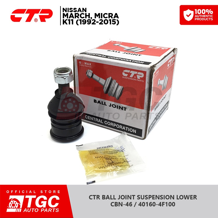 CTR Ball Joint Suspension Lower CBN46 / 401604F100 Nissan March