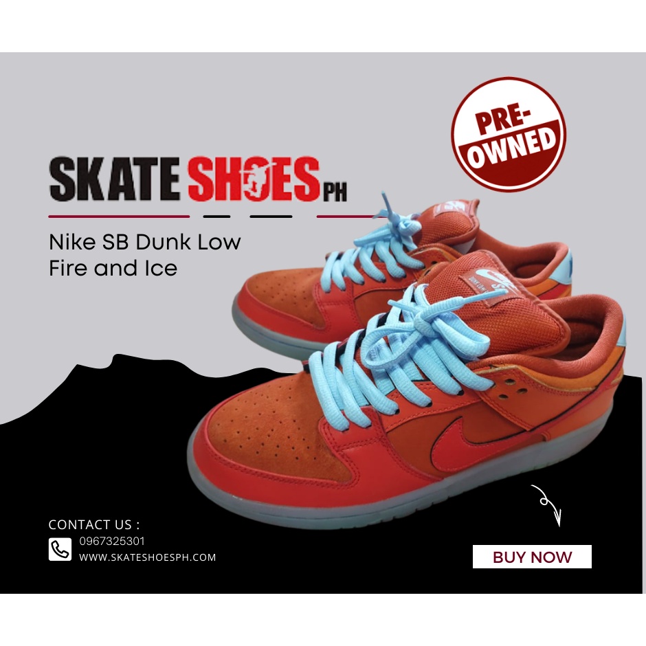 Nike sb dunk low fire and ice best sale