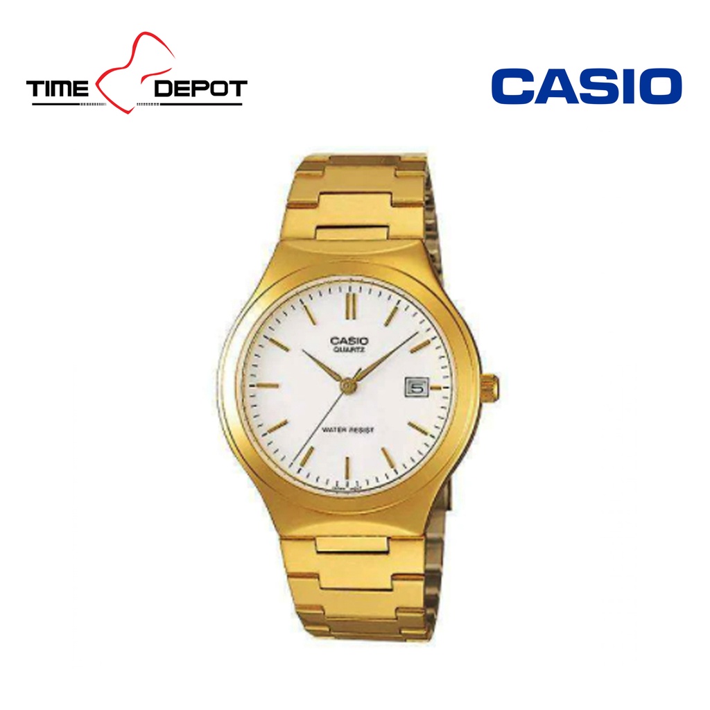 Casio MTP 1170N 7ARDF Gold Plated Stainless Steel Strap Watch For Men Shopee Philippines