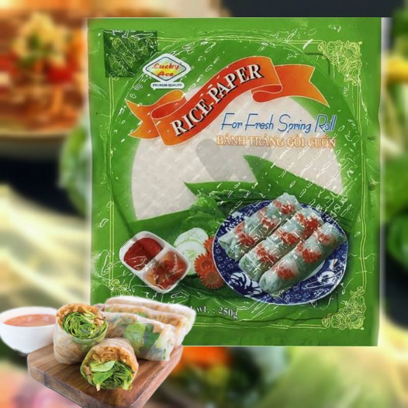 Lucky Ace Rice Paper 250g (PREMIUM QUALITY GUARANTEED) Shopee Philippines