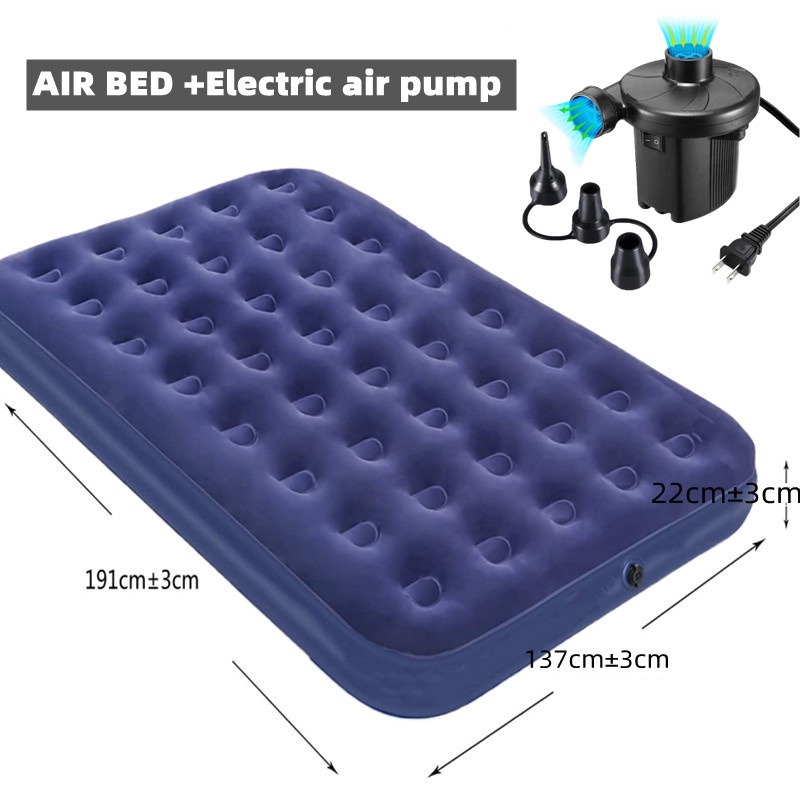 Bestway Inflatable air bed Double Person airbed WITH FREE Manual Air