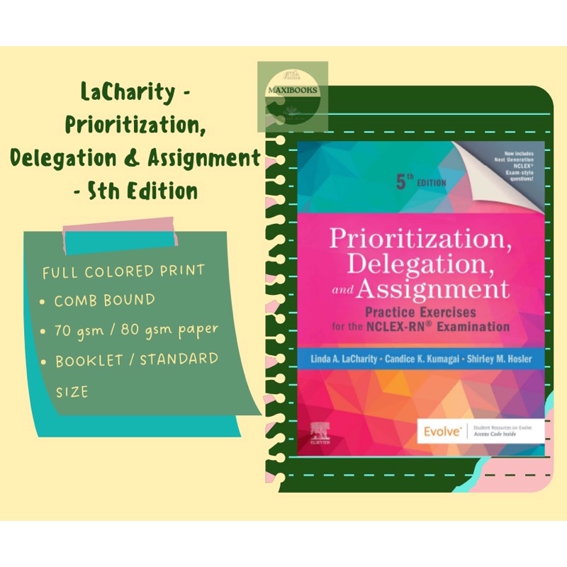 prioritization delegation and assignment 5th edition ebook