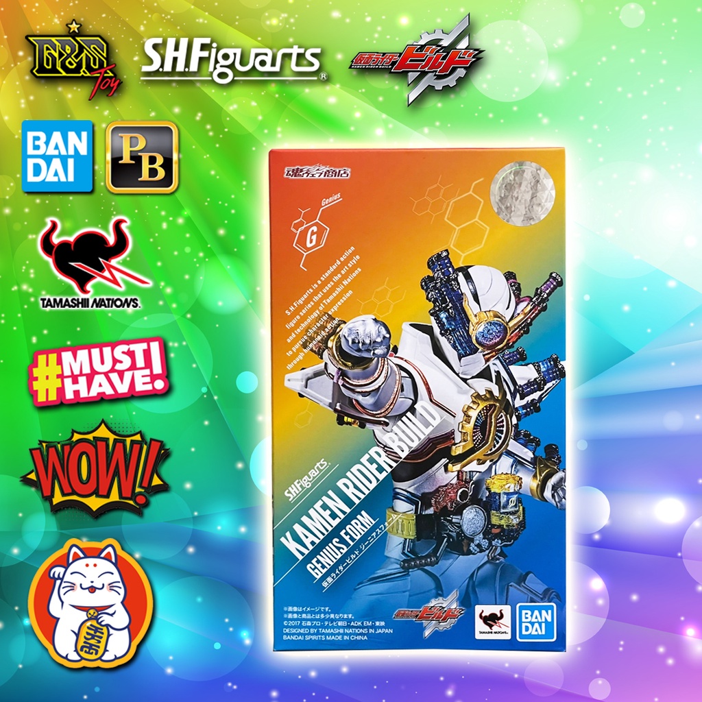 S.H.Figuarts-Kamen Rider Build Genius Form/From | Shopee Philippines