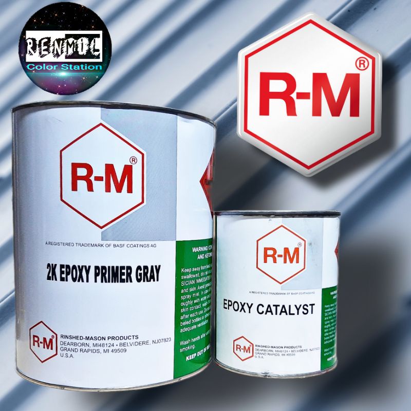 RM 2K Epoxy Primer Gray with catalyst (4 liters) Shopee Philippines