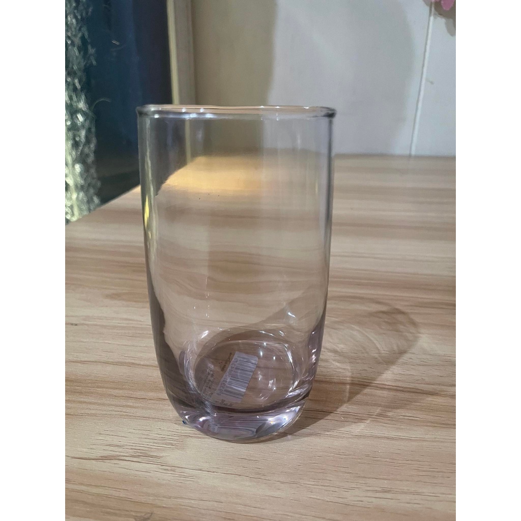 ES5303P Pink Glassware LeadGlass water 6pc order 280ml Shopee