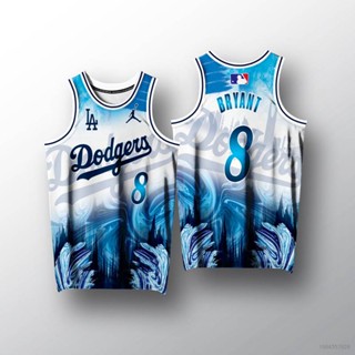 LA Dodgers Basketball Jersey Sando High Quality Sublimated