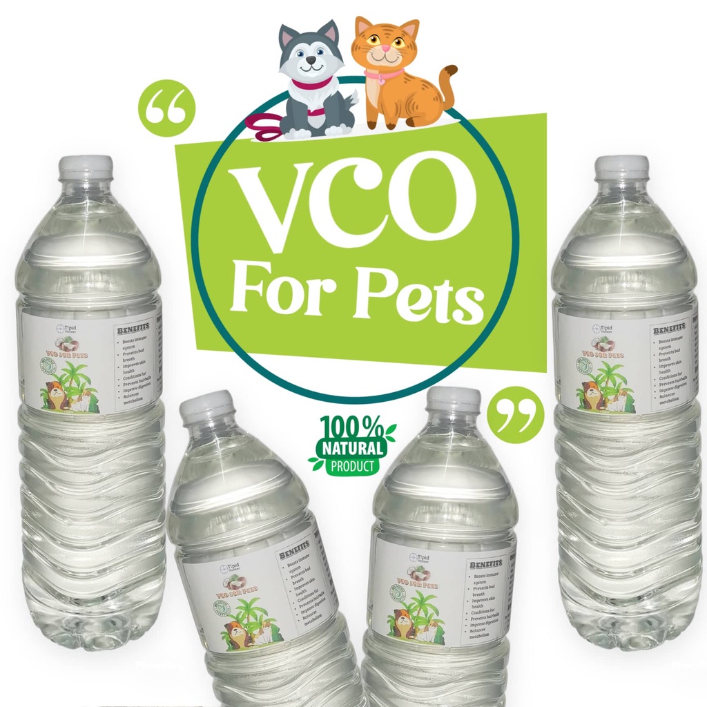 VCO for Pets 1 Liter, Virgin Coconut Oil for Dogs & Cats 1L Shopee Philippines