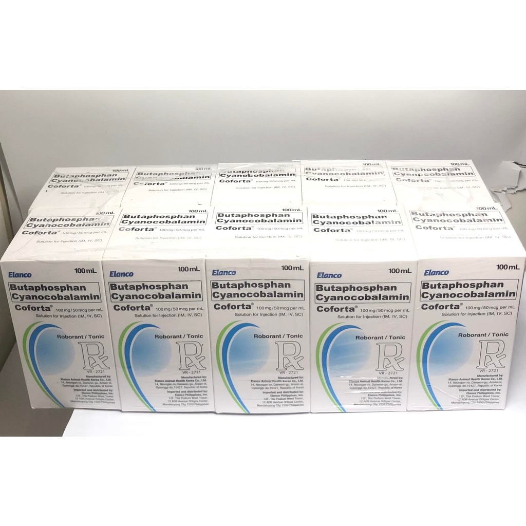 [CLR AGRIVET] 10 box (100ml)/ COFORTA for GAMEFOWL ROOSTER GAMEBIRD