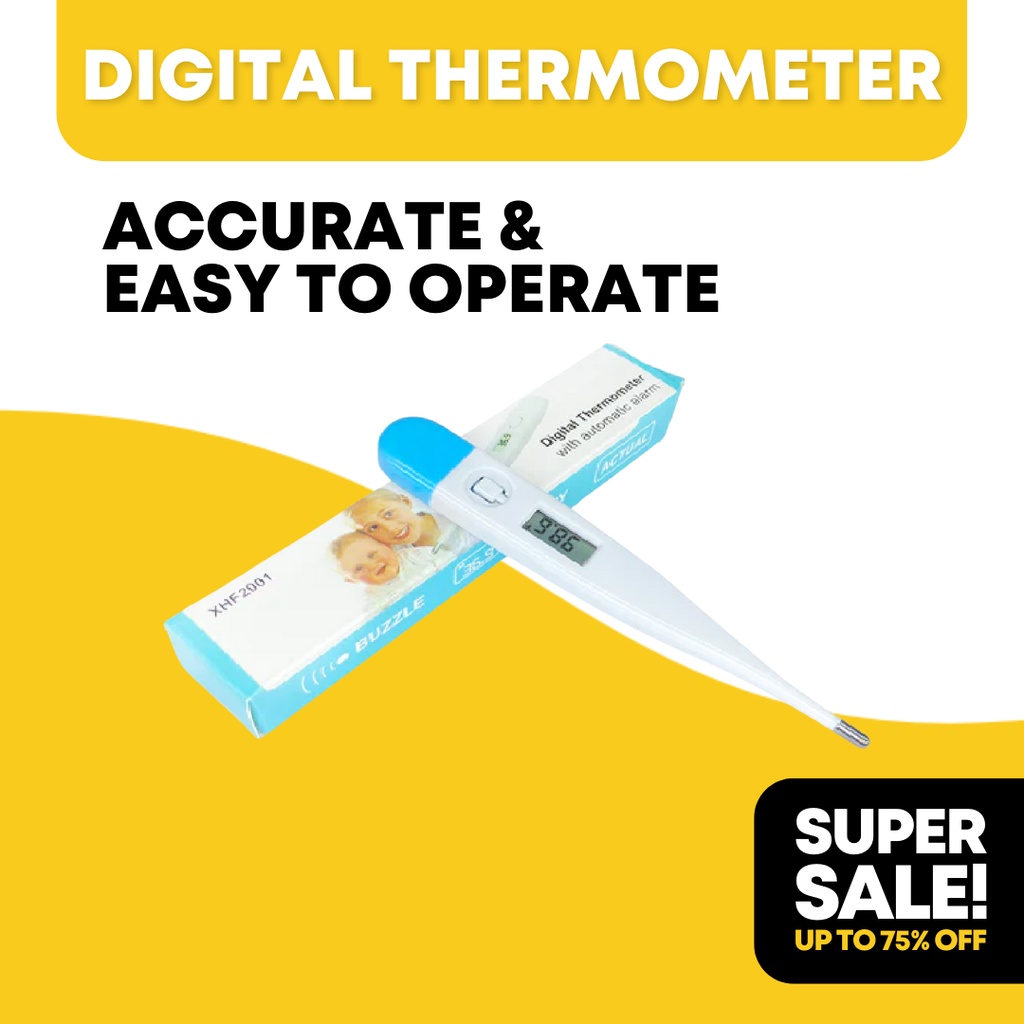 Original XHF2001 Digital Thermometer For Fever With Alarm 10sec