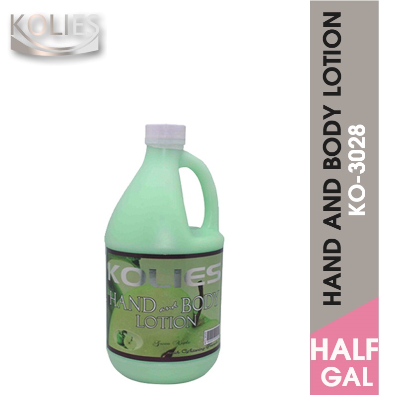 Kolies Hand And Body Lotion Green Apple Half Gallon Ko 3028 Shopee Philippines 5680