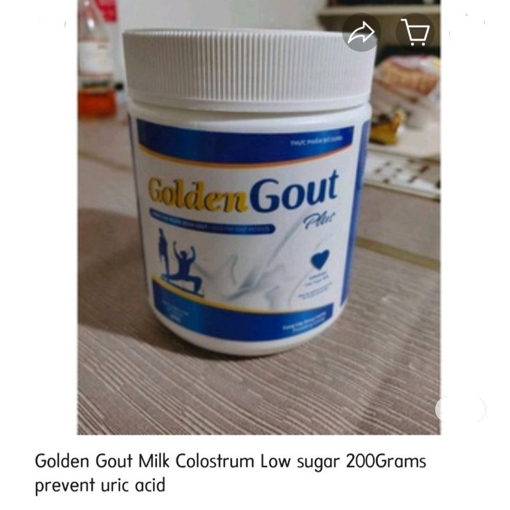 GOLDEN GOUT MILK COLOSTRUM LOW SUGAR | Shopee Philippines