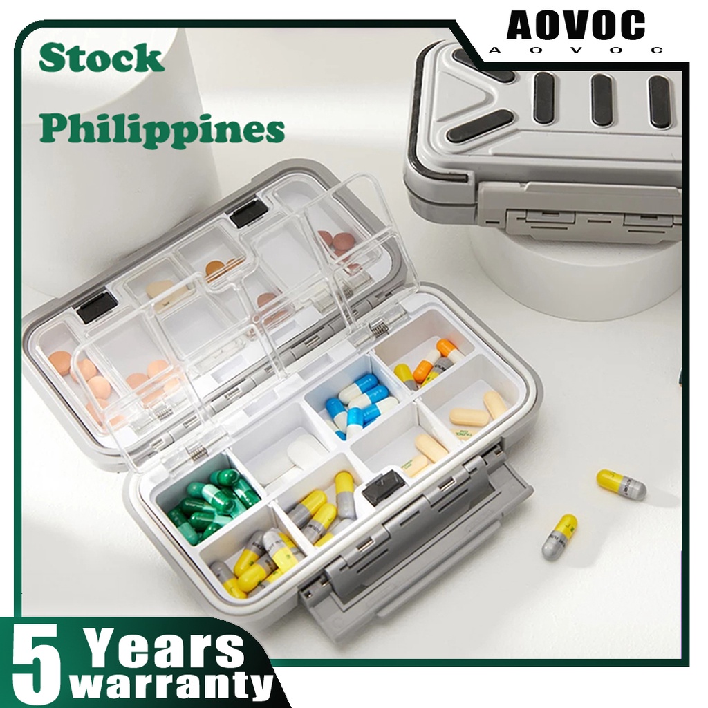Medicine Kit Box Organizer Travel Pill Box Medicine Storage Container