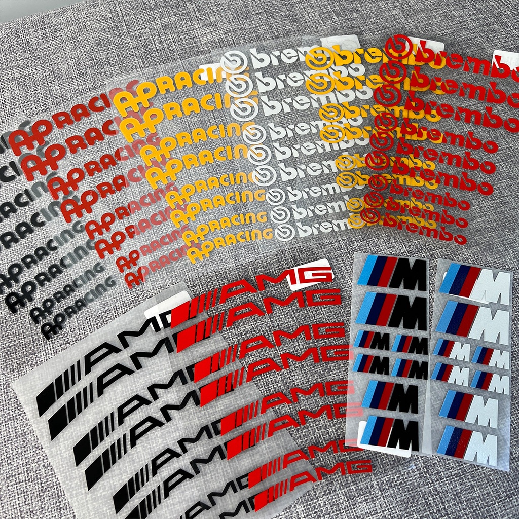 Brembo caliper sticker high temperature resistant brembo AP caliper ...