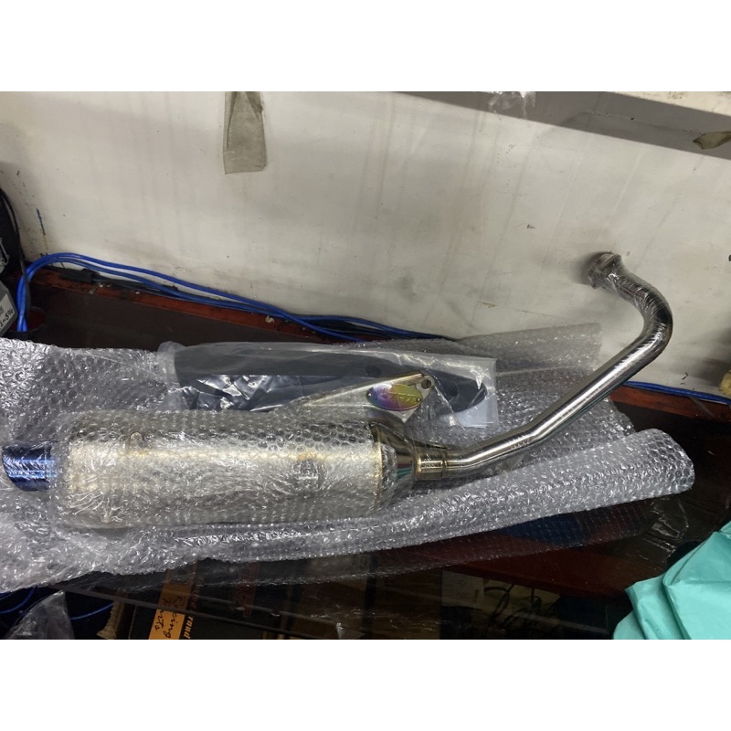 RACING PIPE for 180CC MIO Sporty EVO2 MTRT 2V full Stainless MTRT made ...