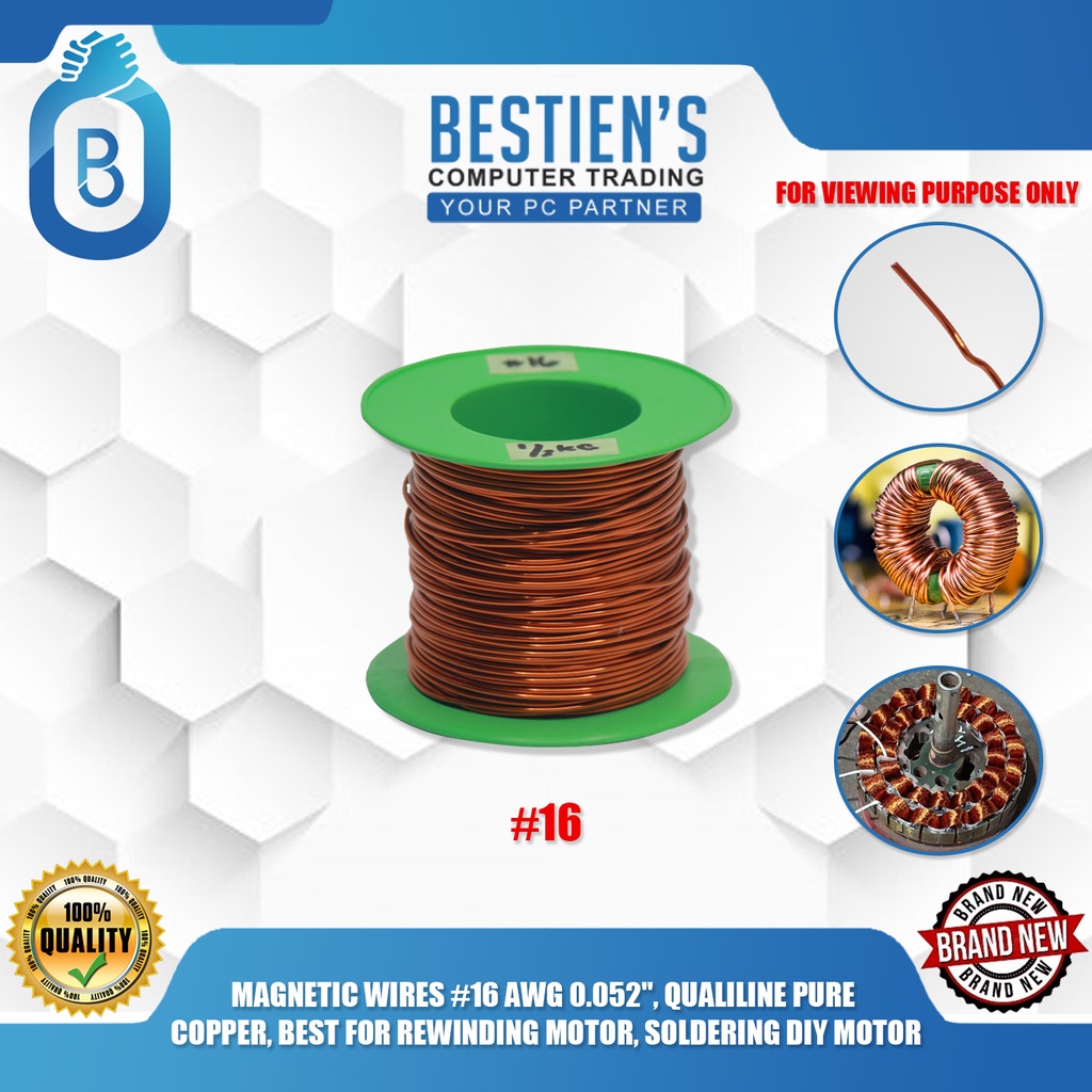16AWG Enameled Copper Wire Widely Used for Transformers Inductors
