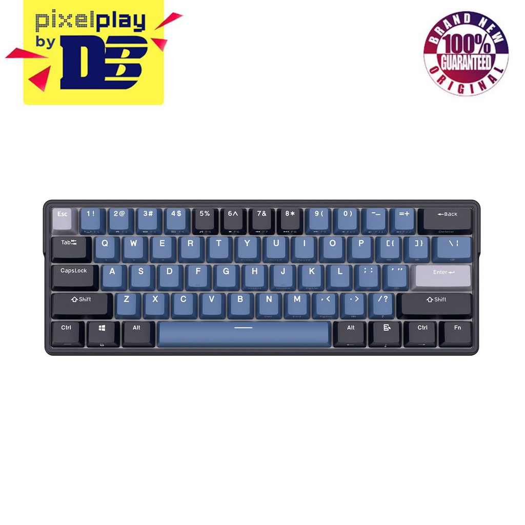 Royal Kludge RK61plus Tri-Mode RGB 61 Keys Hot Swappable Mechanical ...