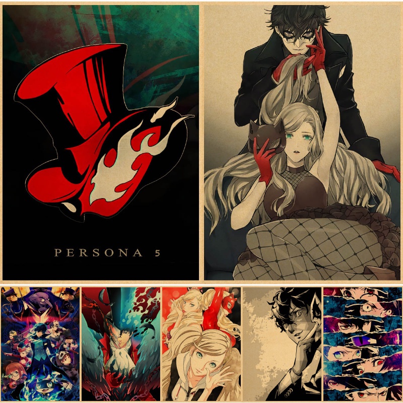 Persona 5 posters for wall photos wall posters painting picture poster