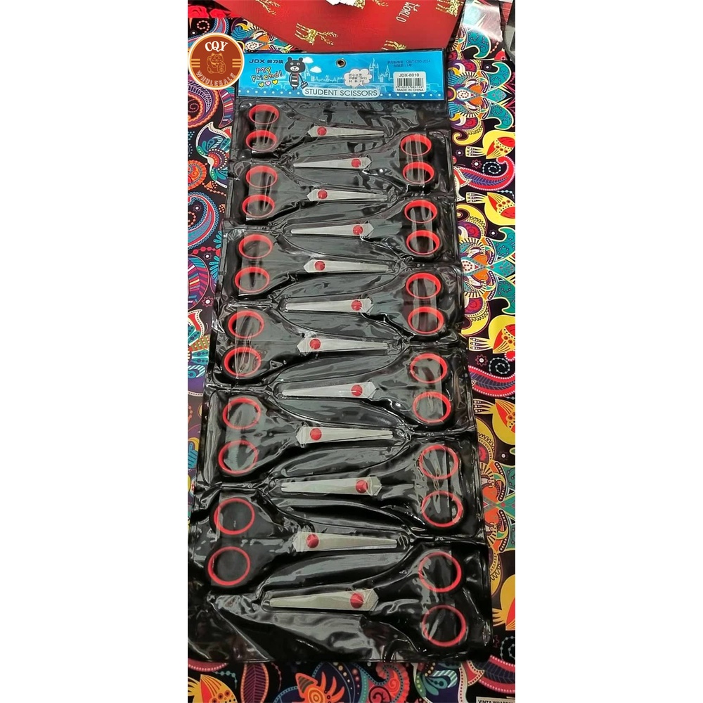 Stainless Steel Student Scissor 12pcs per pad | Shopee Philippines