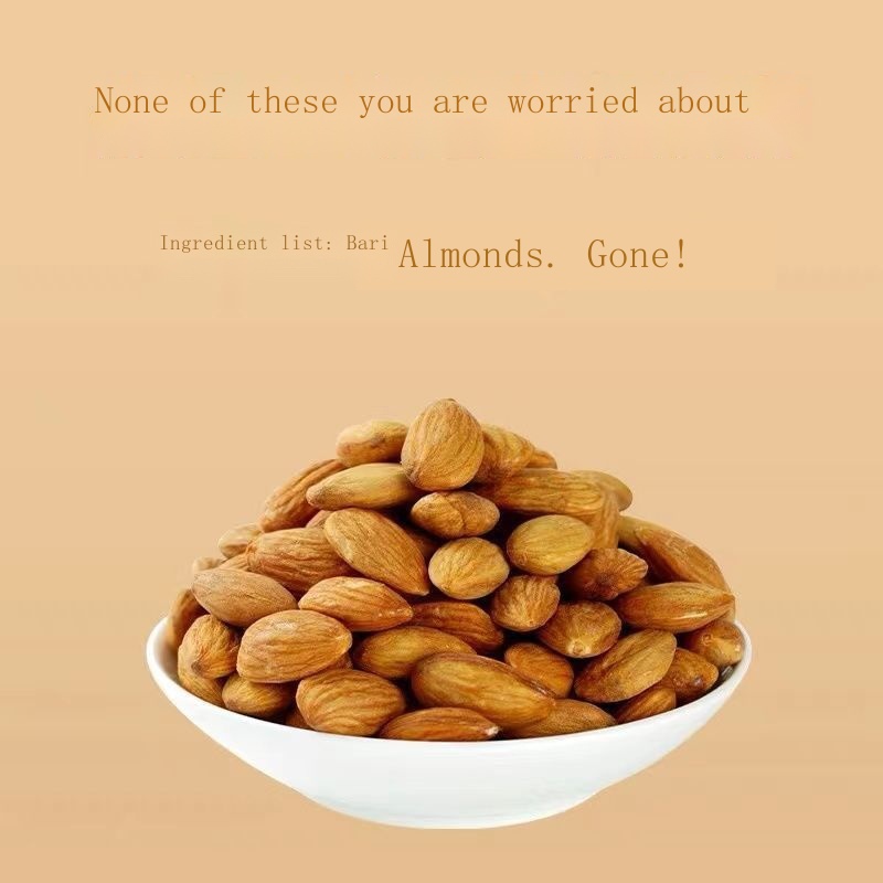 Nut Original shell less almonds 500g almond saltbaked nuts pregnant